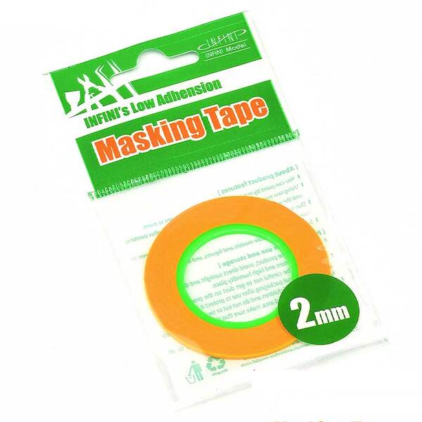 Infini's Low Adhesion Masking Tape 2mm  ICT-0017