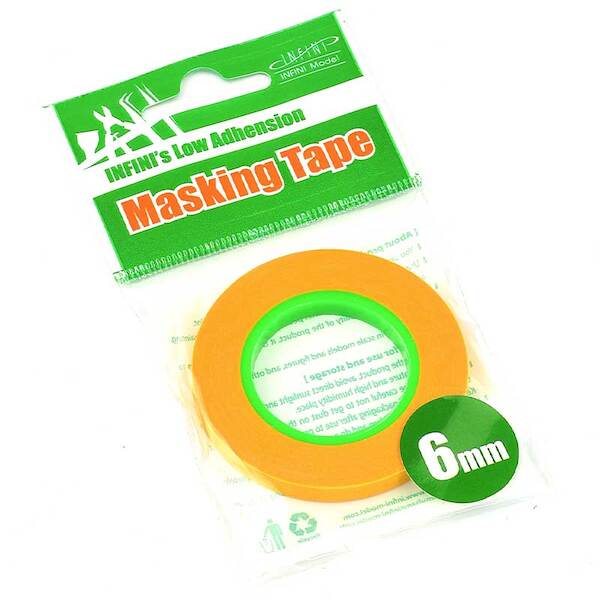 Infini's Low Adhesion Masking Tape 6mm  ICT-0019