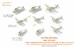 US Aircraft Carrier Detail set C (de luxe) for F4F Wildcat , SBD Dauntless and TBM/F Avenger on  USS Gamber Gay (Hasegawa)  IMP-35036R1