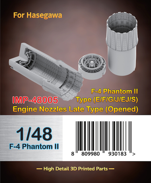 F-4E  Phanton II Long Nozzles  (Hasegawa)  IMP48005