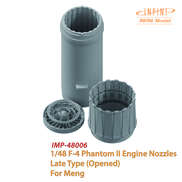 F-4E  Phanton II Long Nozzles  (Meng)  IMP48006