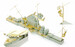 German Aircraft Carrier Graf Zeppelin Brass Mast Set  IMS-35001