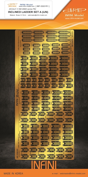 Japanese Navy  Inclined Ladder set A  IMP-35001R1