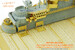 US Aircraft Carrier USS Yorktown CV5 1942 Wooden deck (Teak Colour) IMW-35002R1