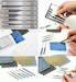 Sanding sheet of sticker type: Fine 600 grade (2 sheets included) IPM-0600S