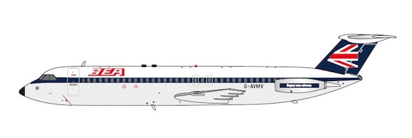 BAC111-510ED British Airways 'Speedjack' G-AVMV  ARDBA127