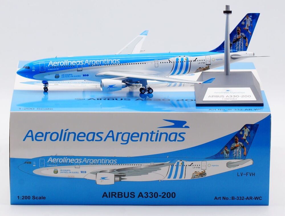 Avion Airbus A330-200 Aerolíneas Argentinas – Herpa 1/500 – Édition Selección De Argentina