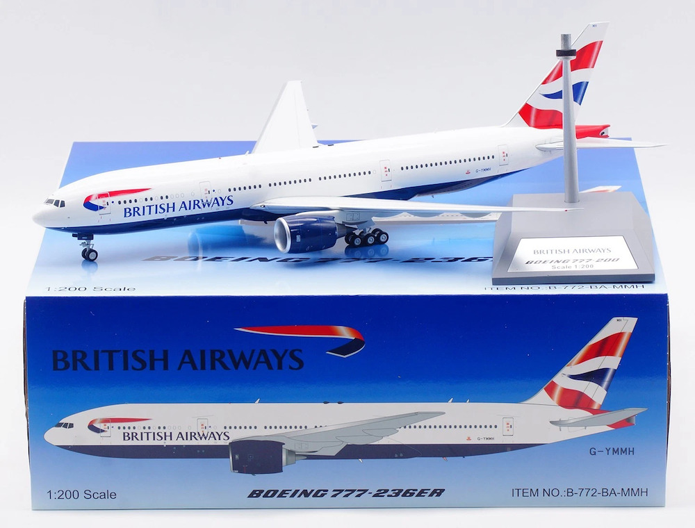 Inflight 200 B-772-BA-MMH Boeing 777-200 British Airways G-YMMH