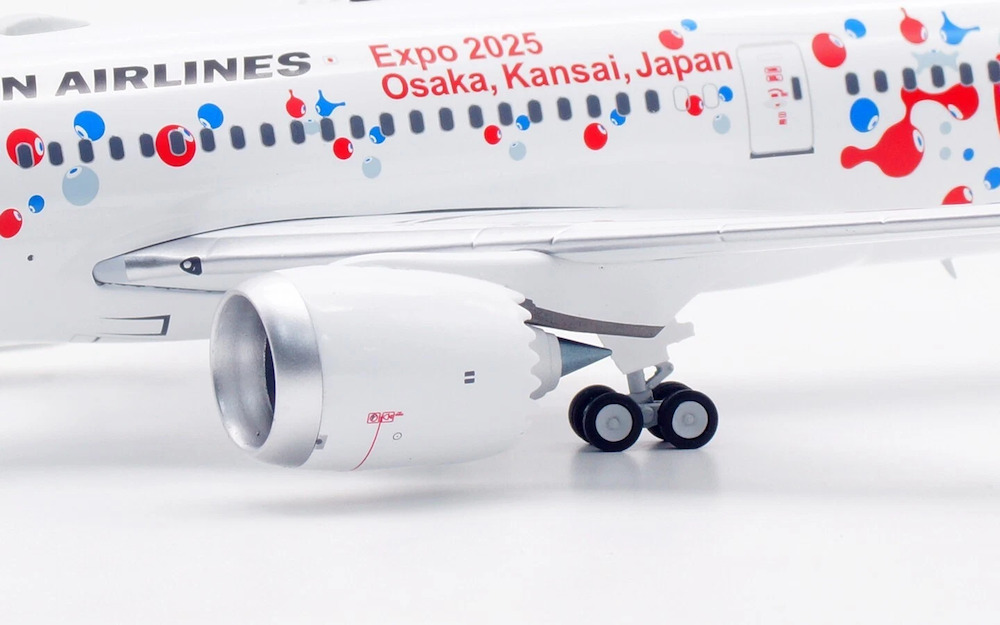Aviation 1:400 JAL B787-8 JA823J 万博 Japan Airlines (JAL) 787-8 Dreamliner JA823J (Expo 2025