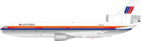Douglas DC10-10 United Airlines N1805U  IF101UA0725P
