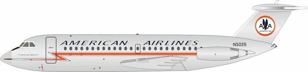 BAC111-200 American Airlines N5025 Polished IF111AA0525P