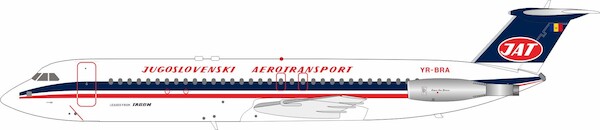 BAC111-561RC One-Eleven JAT - Yugoslav Airlines YR-BRA IF111JA0525