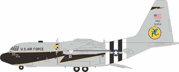 Lockheed Hercules C130H (L-382) USAF US Air Force 93-1456  IF130USAF456