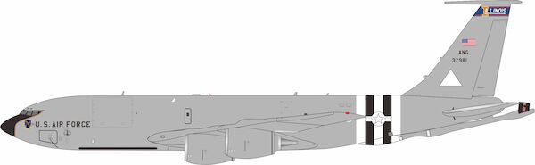 Boeing KC135R Stratotanker USAF 63-7981 Illinois ANG  IF135USA7981