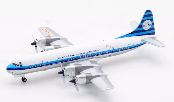Lockheed L-188C Electra KLM - Royal Dutch Airlines PH-LLC IF188KL0224