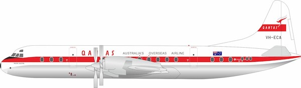 Lockheed L188 Electra Qantas VH-ECA  IF188QF1223