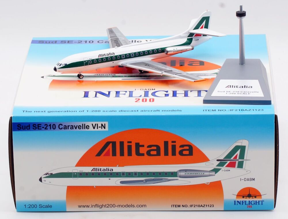 Inflight 200 IF210AZ1123 Caravelle SE210 Alitalia I-DABM