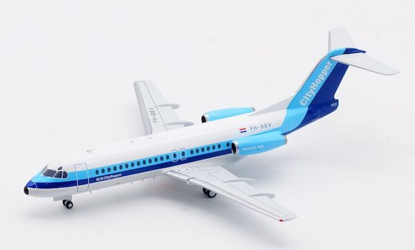 Fokker F28-4000 Fellowship NLM Cityhopper PH-BBV With Stand IF28NLM0220
