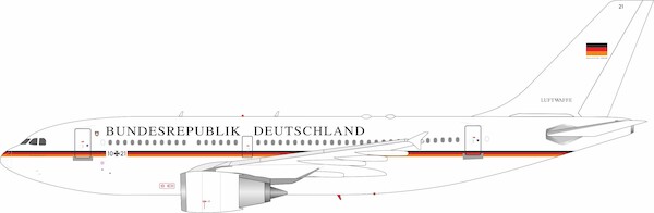 Airbus A310-304 German Air Force 1021 IF310GAF1021R