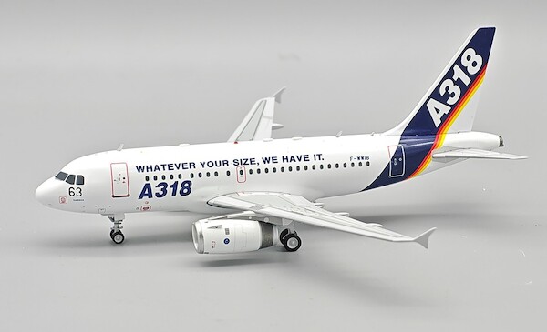 Airbus A318-122 Airbus Industrie "Whatever Your Size , We Have It" F-WWIB IF318WWIB