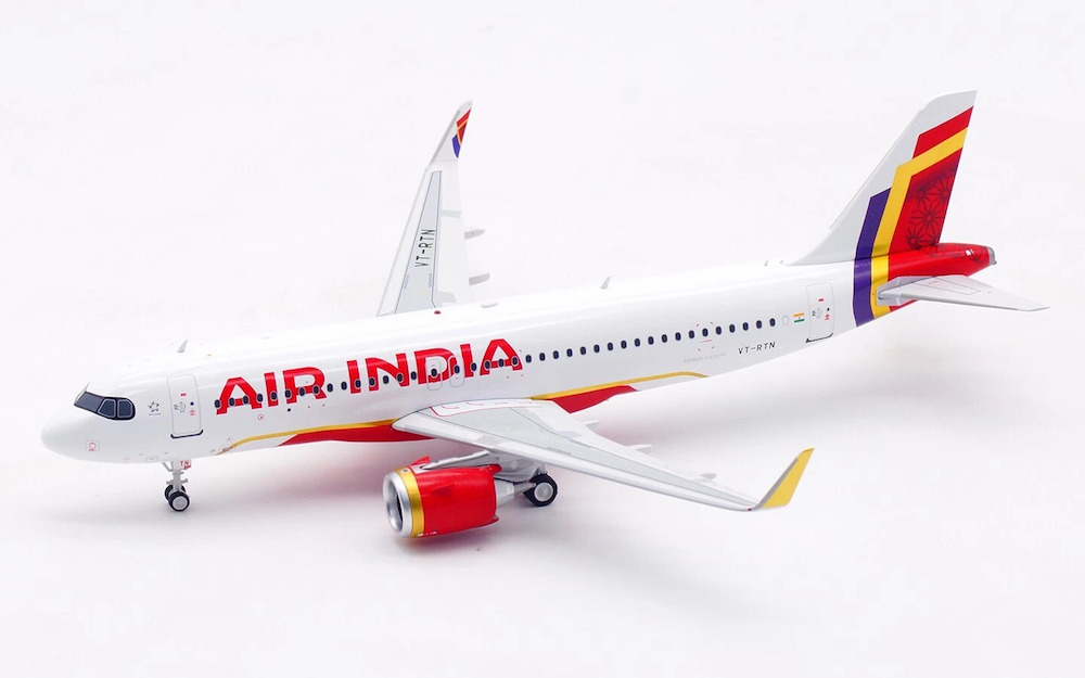エアインディア A320NEO VT-CIO 1/200 Jcwings エアインディア A320neo VT-EXK 1/200 LH2411 - メルカリ