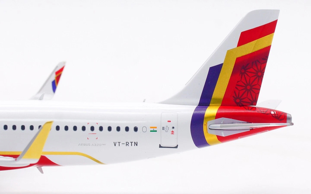 エアインディア A320NEO VT-CIO 1/200 Jcwings エアインディア A320neo VT-EXK 1/200 LH2411 - メルカリ