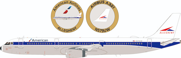 Airbus A321-231 American Airlines / Allegheny N579UW IF321AA579