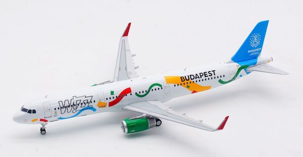 Airbus A321 Wizz Air "Budapest 2024 livery" HA-LXJ IF321W1023