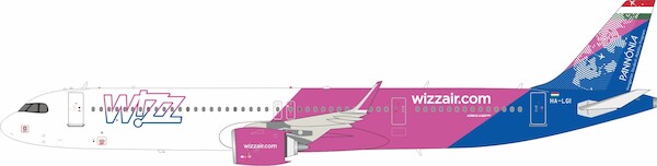 Airbus A321neo Wizz Air "Pannónia Scholarship Program" HA-LGI  IF321W60726