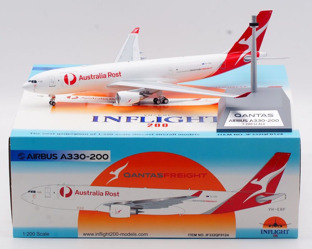 Inflight 200 IF332QF0124 Airbus A330-200 (P2F) Qantas Freight / A