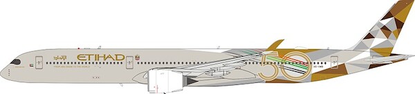 Airbus A350-1000 Etihad Airways celebrating UAE's 50th National Day A6-XWB IF35XEY0423