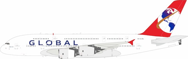 Airbus A380-841 Global Airlines (Hi Fly Malta) 9H-GLOBL  IF3803L0726