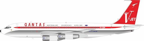 Boeing 707-100 Qantas "City of Launceston" VH-EBM IF701QF1125P