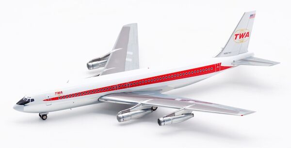 Boeing 707-131B TWA Trans World Airlines N86741 Polished IF701TW0823P