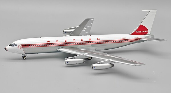 Boeing 707-139 Western Airlines N74614  IF701WA0724P