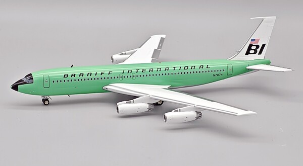 Boeing 707-227 Super Jet Braniff Turquoise N7074 IF702BN1025