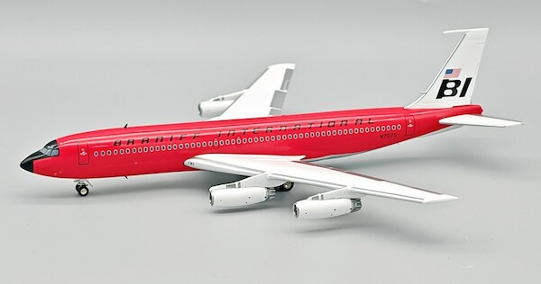 Boeing 707-227 Super Jet Braniff Red N7075  IF702BN1125