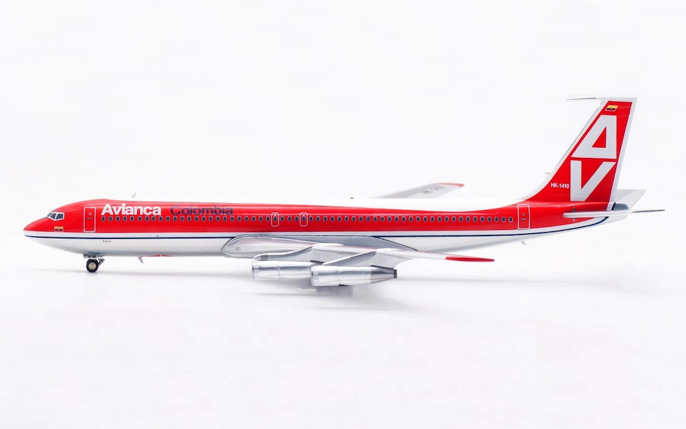 航空機・ヘリコプター Inflight 1:200 Avianca B707-300 HK-1410 Inflight200 Avianca Boeing 707-300 HK-1410 AS-AV707 1:200