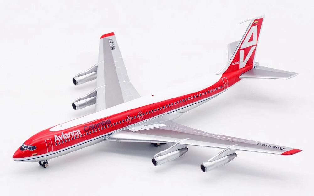 航空機・ヘリコプター Inflight 1:200 Avianca B707-300 HK-1410 Inflight 200 IF707AV0225P Boeing 707-359B Avianca HK-1410