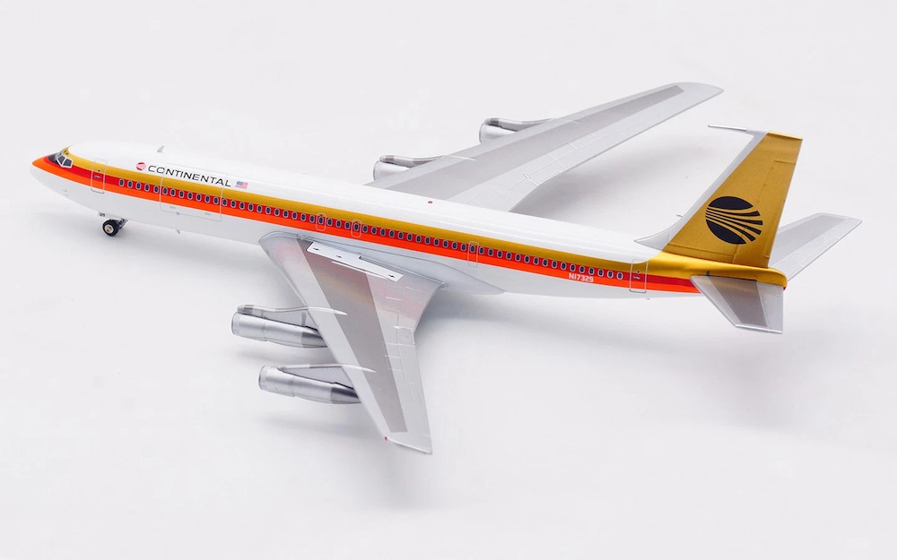 航空機・ヘリコプター Inflight1:200 CONTINENTAL B707-300N17329