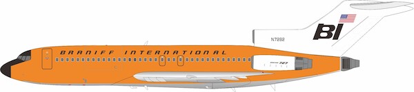 Boeing 727-162 Braniff International Airways Orange N7282  IF721BN0426