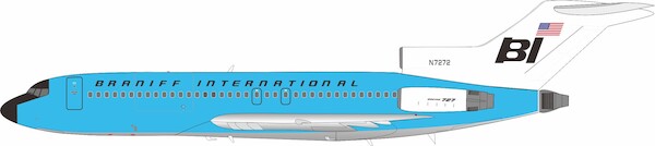 Boeing 727-27C Braniff International Airways New Medium Blue N7272  IF721BN0626