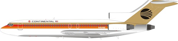 Boeing 727-100 Continental Airlines N40490 IF721CO1219