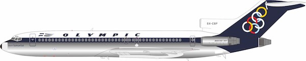 Boeing 727-284 Olympic SX-CBF polished  IF722OL0626P