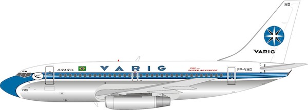 Boeing 737-200 Varig PP-VMG  IF732RG0822P