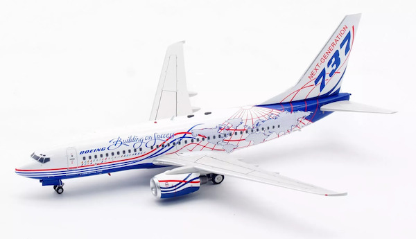 Boeing 737 700 Boeing House colors "Building on Succes" N1791B IF737791B