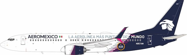 Boeing 737-852 AeroMexico N957AM  IF738AM0625C