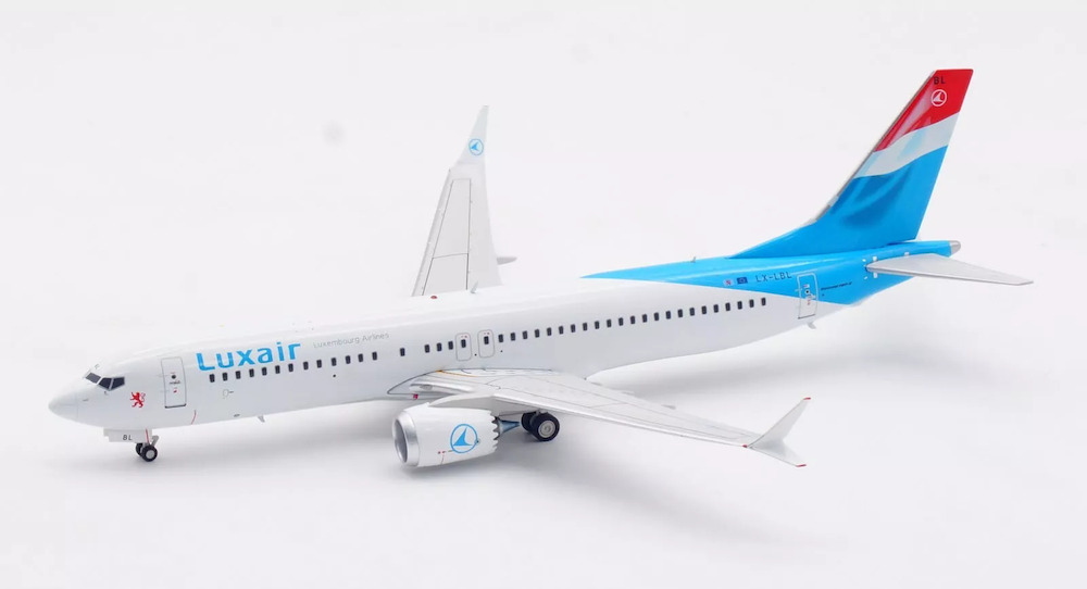 Inflight 200 IF738MLG0724 Boeing 737 MAX 8 Luxair LX-LBL