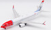 Boeing 737 MAX 8 Norwegian Air Shuttle "Mark Twain" LN-BKB With stand