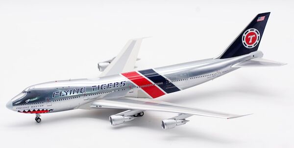 Boeing 747-123F Flying Tigers N800FT polished (complimentary keytag) IF741FTSM-P